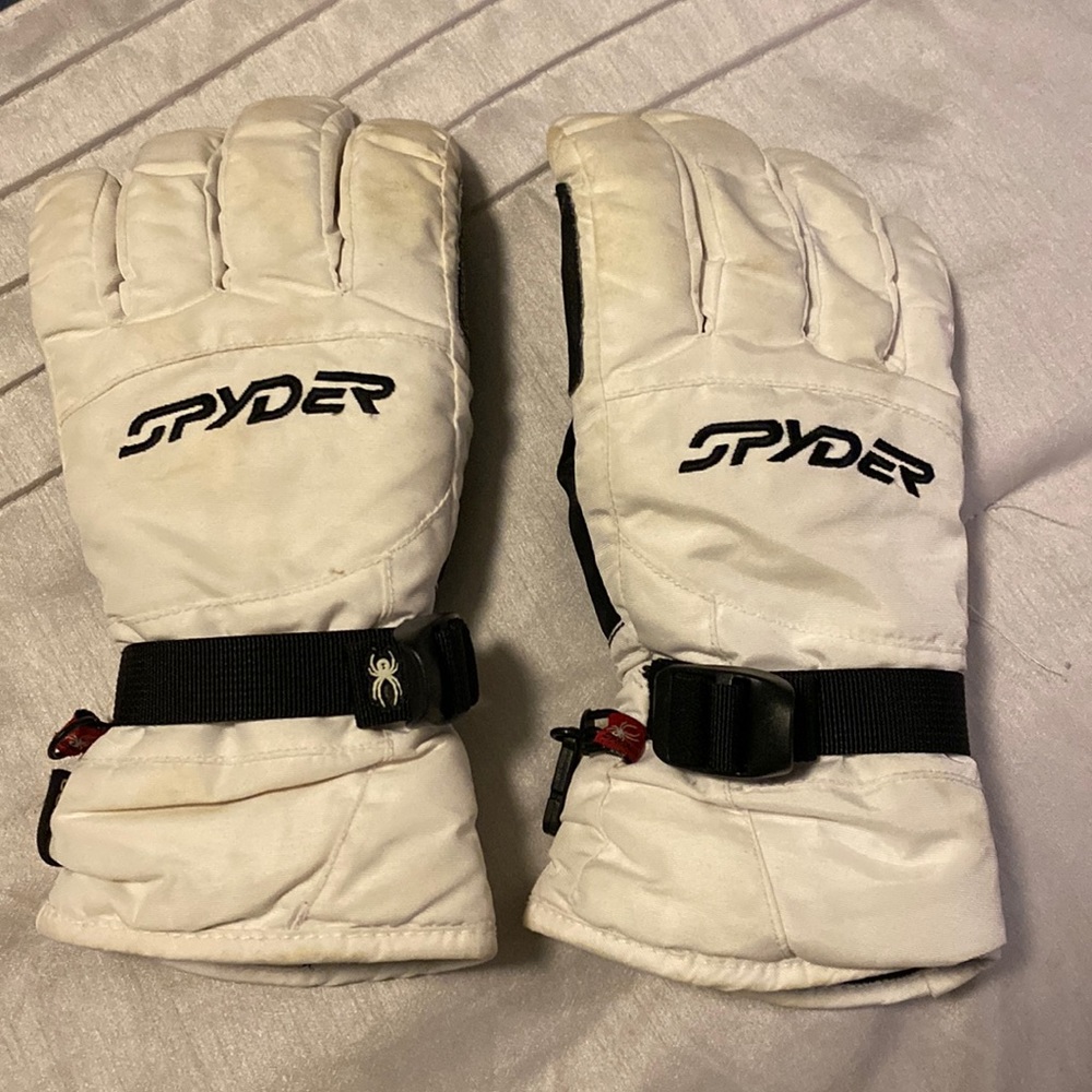 White Spyder ski gloves